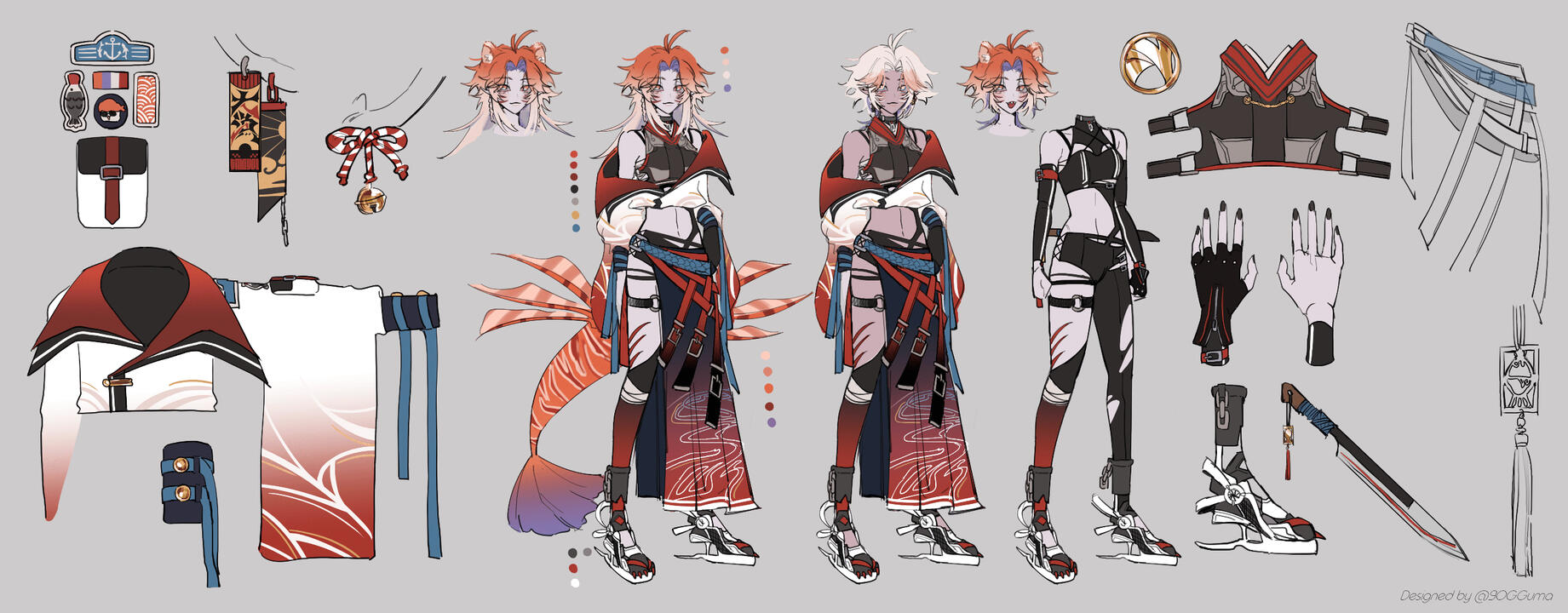 Character Reference (@nisidu)